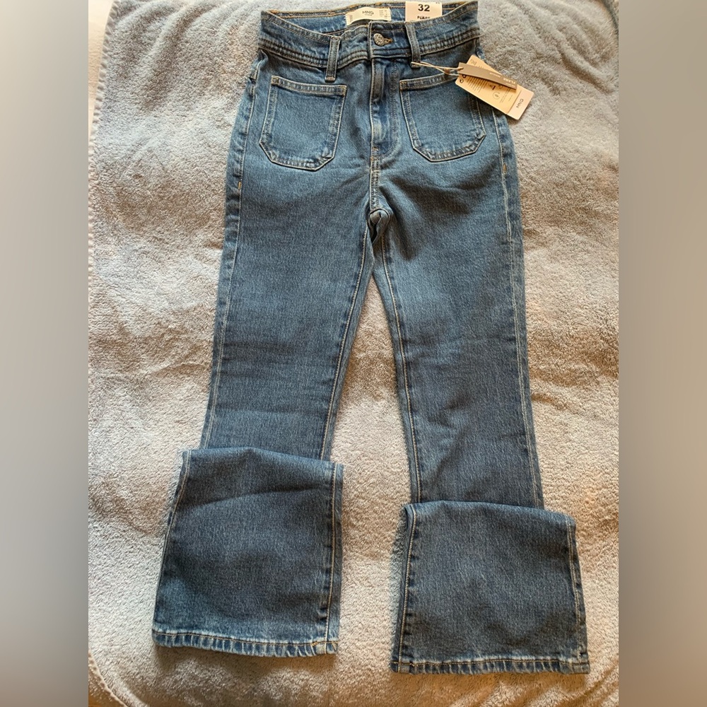 NWT Mango Flare/Boot Cut Jeans High/ Mid waisted